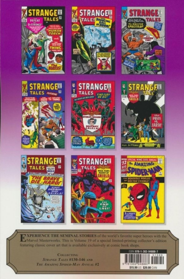 MIGHTY MARVEL MASTERWORKS DOCTOR STRANGE THE ETERNITY WAR TP [VARIANT] [9781302948887]