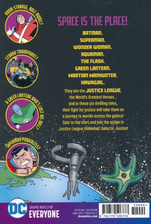 JUSTICE LEAGUE UNLIMITED GALACTIC JUSTICE TP [9781779506733]