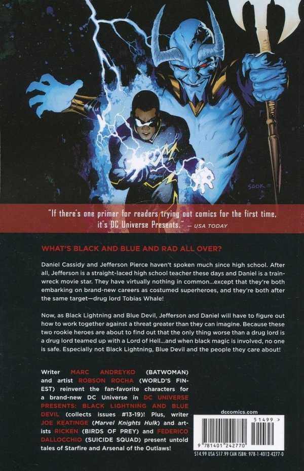 DC UNIVERSE PRESENTS VOL 03 BLACK LIGHTNING AND BLUE DEVIL TP [9781401242770] **promocja TOMY**