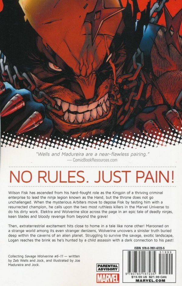 SAVAGE WOLVERINE VOL 02 HANDS ON A DEAD BODY TP [9780785167235]