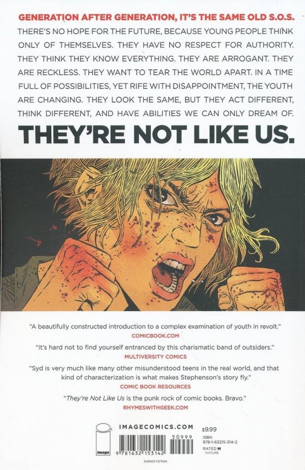 THEYRE NOT LIKE US VOL 01 TP [STANDARD] [9781632153142] **promocja TOMY**