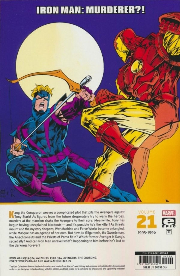IRON MAN EPIC COLLECTION THE CROSSING TP [9781302951597]