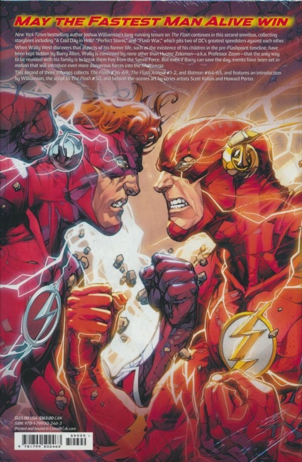 FLASH BY JOSHUA WILLIAMSON OMNIBUS VOL 02 HC [9781799502463] **PROMOCJA TOMY**