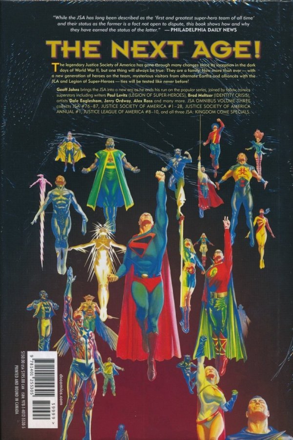 JSA THE JUSTICE SOCIETY OF AMERICA OMNIBUS VOL 03 HC [9781401255305] **promocja STOCK SALE**