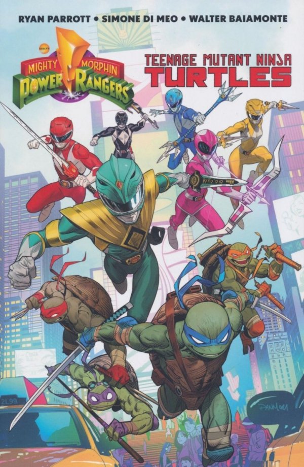 MIGHTY MORPHIN POWER RANGERS TEENAGE MUTANT NINJA TURTLES VOL 01 TP [9781684155866]