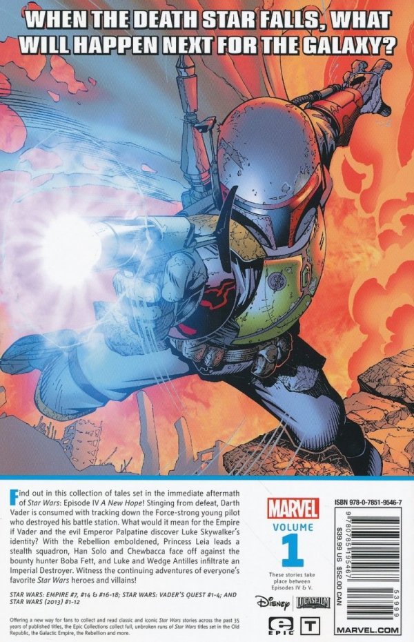STAR WARS EPIC COLLECTION THE REBELLION VOL 01 TP [9780785195467] **OFERTA SPECJALNA**