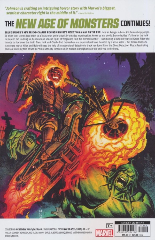 INCREDIBLE HULK VOL 02 WAR DEVILS TP [9781302954178]
