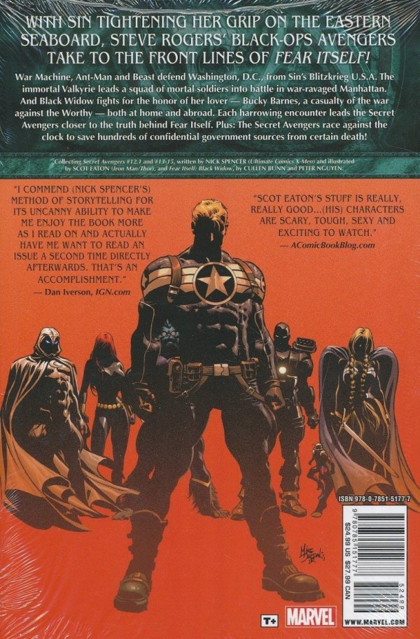 FEAR ITSELF SECRET AVENGERS HC [9780785151777] **promocja TOMY**