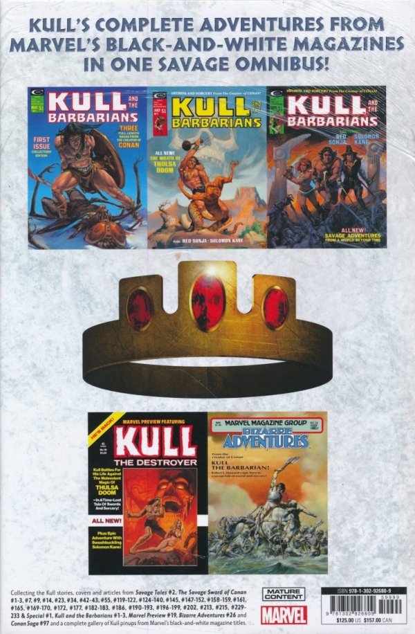 KULL THE SAVAGE THE ORIGINAL MARVEL YEARS OMNIBUS HC [STANDARD] [9781302926809] **promocja TOMY**