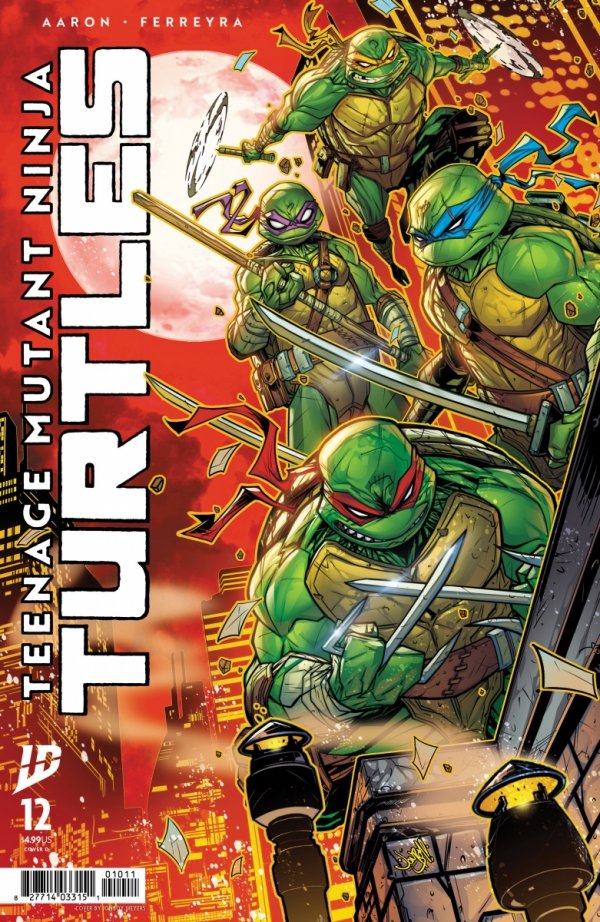 TEENAGE MUTANT NINJA TURTLES #12 VARIANT D MEYERS [82771403315101241]