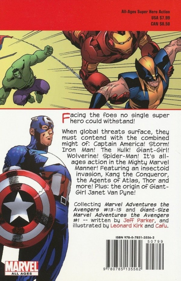 MARVEL ADVENTURES AVENGERS VOL 04 TP [9780785135562]