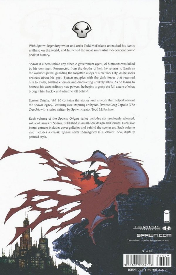 SPAWN ORIGINS COLLECTION VOL 10 TP [9781607062387]