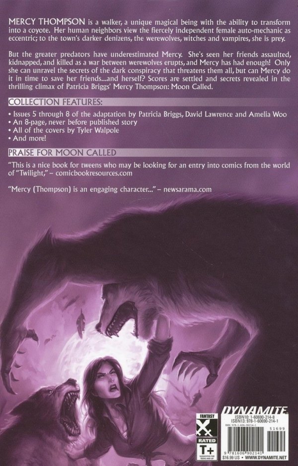 PATRICIA BRIGGS MERCY THOMPSON MOON CALLED VOL 02 TP [9781606902141] **promocja TOMY**