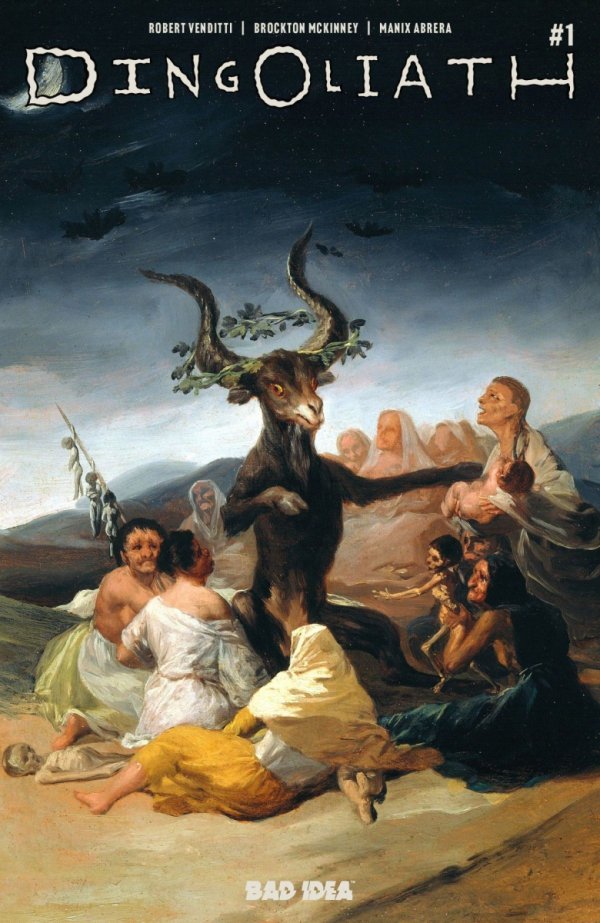 DINGOLIATH #1 ONE SHOT CVR B FRANCISCO DE GOYA OLD MASTERS VAR [85001727748901021]