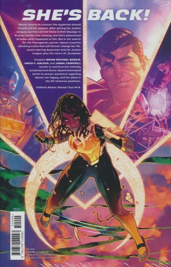NAOMI SEASON 2 HC [9781779519993]