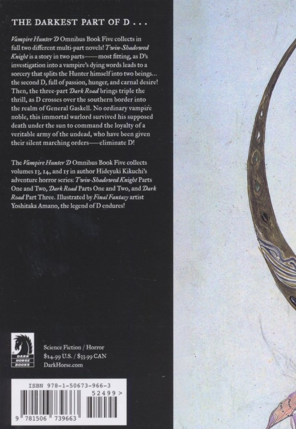 VAMPIRE HUNTER D OMNIBUS VOL 05 TP [9781506739663]