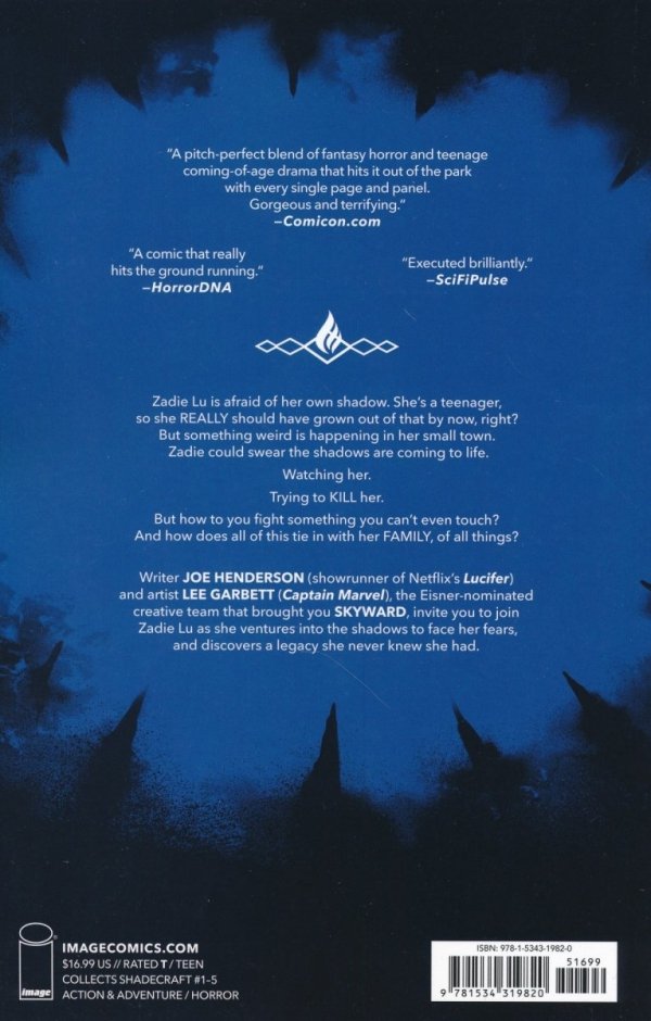 SHADECRAFT VOL 01 TP [9781534319820]
