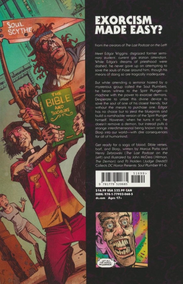 DC HORROR PRESENTS SOUL PLUMBER TP [9781779520685] **OFERTA SPECJALNA**