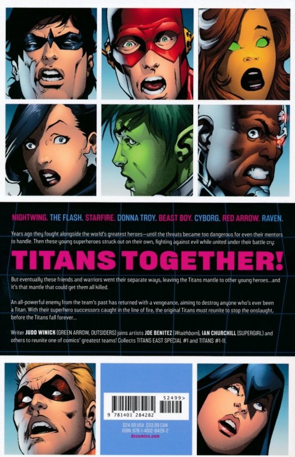 TITANS VOL 01 TOGETHER FOREVER TP [9781401284282]