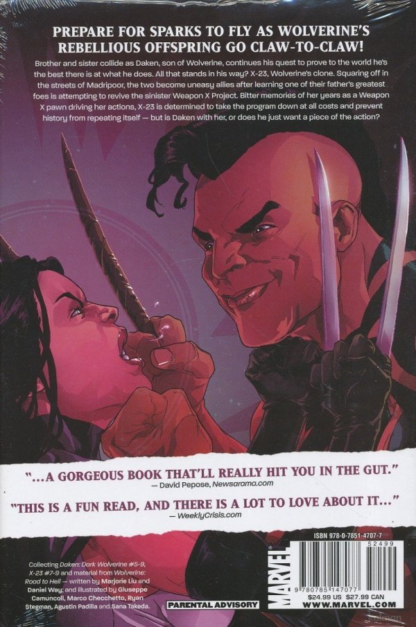 DAKEN X-23 COLLISION HC [9780785147077]