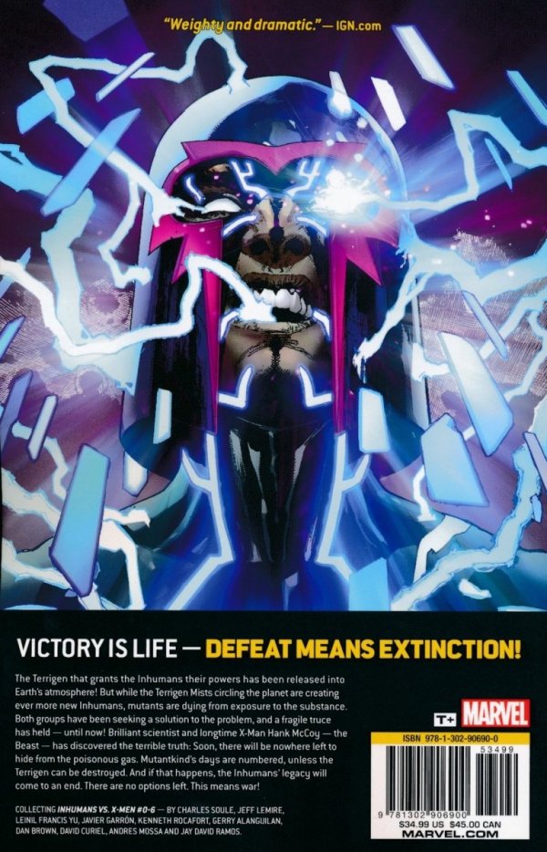 INHUMANS VS X-MEN TP [9781302906900]