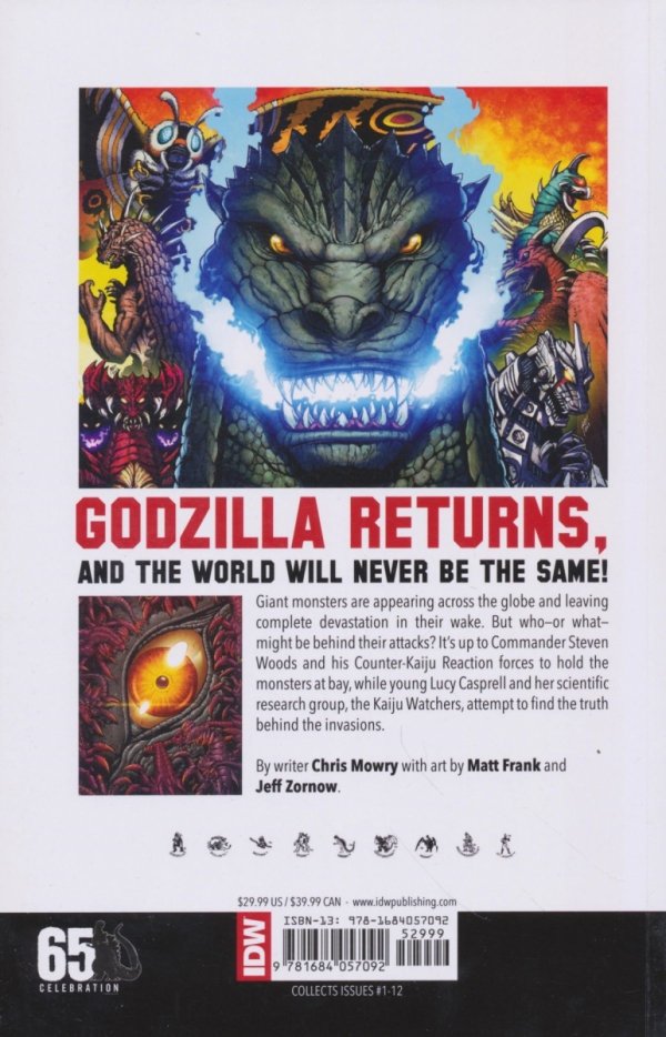 GODZILLA COMPLETE RULERS OF EARTH VOL 01 TP [9781684057092]