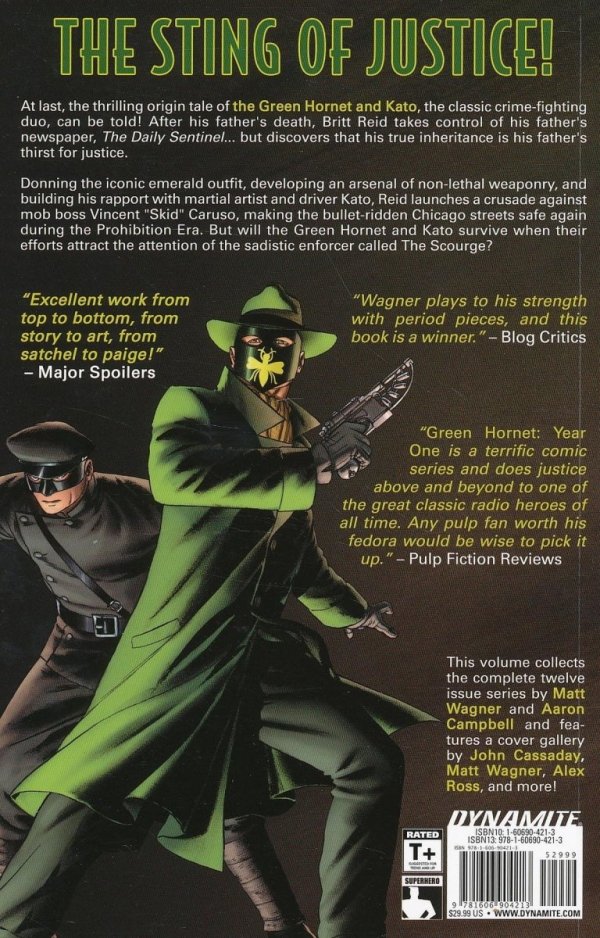 GREEN HORNET YEAR ONE OMNIBUS VOL 01 TP [9781606904213]