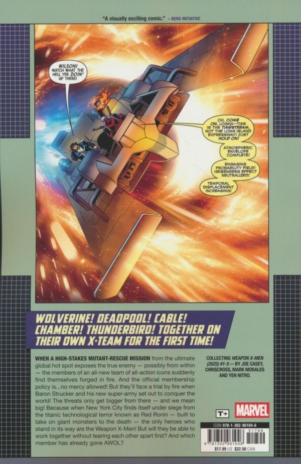 WEAPON X-MEN THE REAL THING TP [9781302961046]