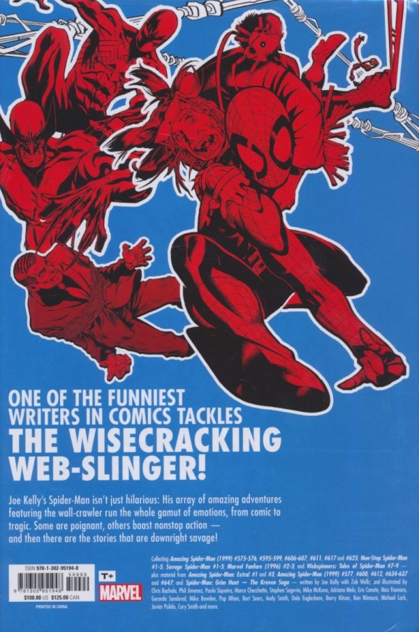 SPIDER-MAN BY JOE KELLY OMNIBUS HC [VARIANT] [9781302951948] **OFERTA SPECJALNA**