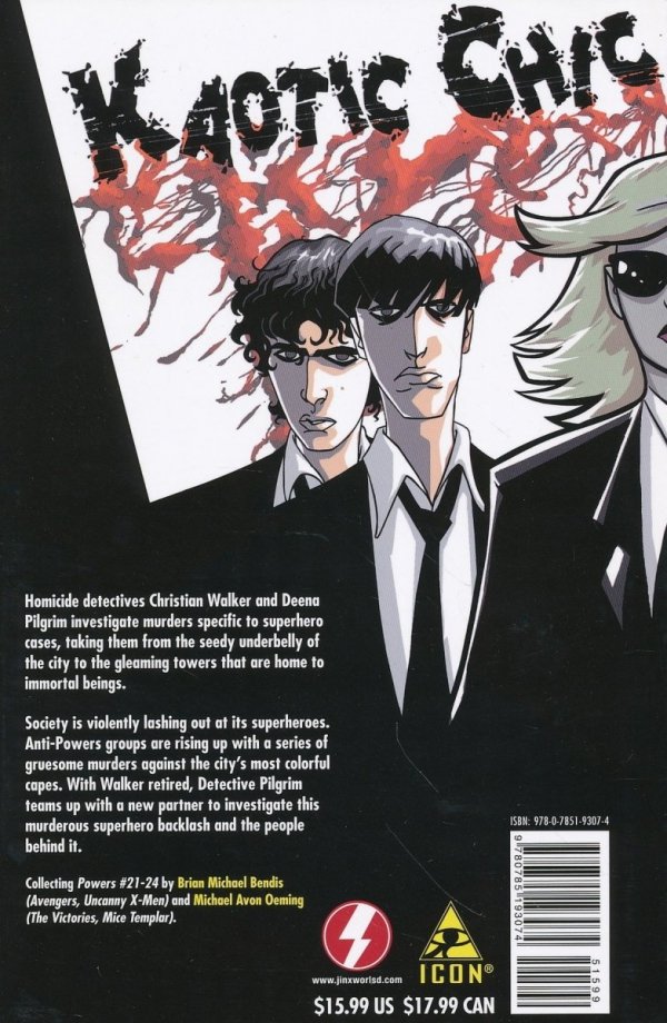 POWERS VOL 05 ANARCHY TP [9780785193074]