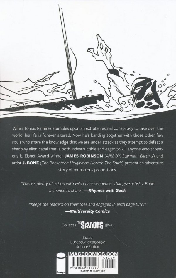 SAVIORS VOL 01 TP [9781632159250] **OFERTA SPECJALNA**