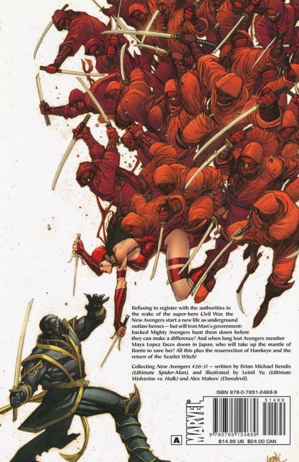 NEW AVENGERS VOL 06 REVOLUTION TP [9780785124689] **PROMOCJA TOMY**