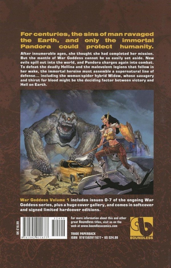 WAR GODDESS VOL 01 TP [9781592911677] **OFERTA SPECJALNA**