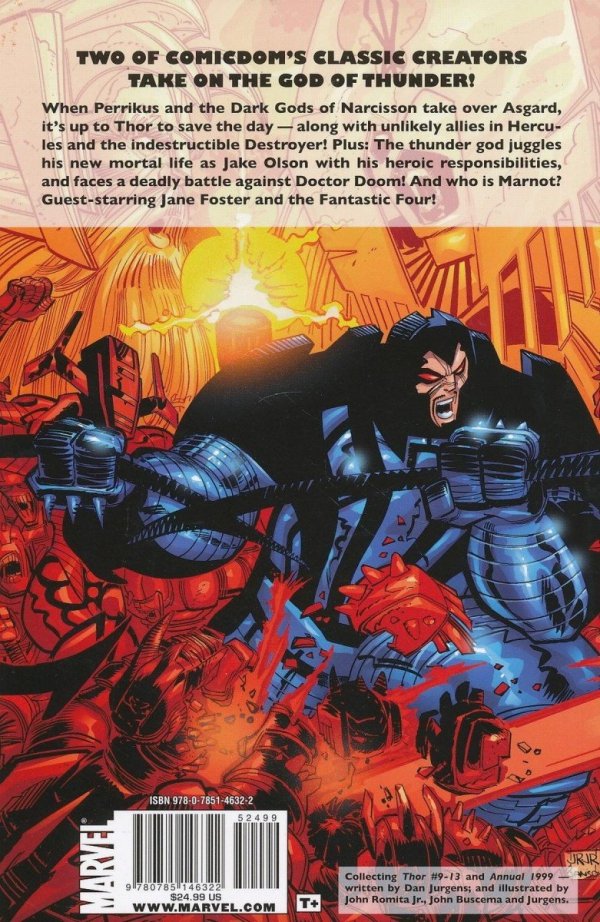 THOR BY DAN JURGENS AND JOHN ROMITA JR VOL 02 TP [9780785146322] **OFERTA SPECJALNA**