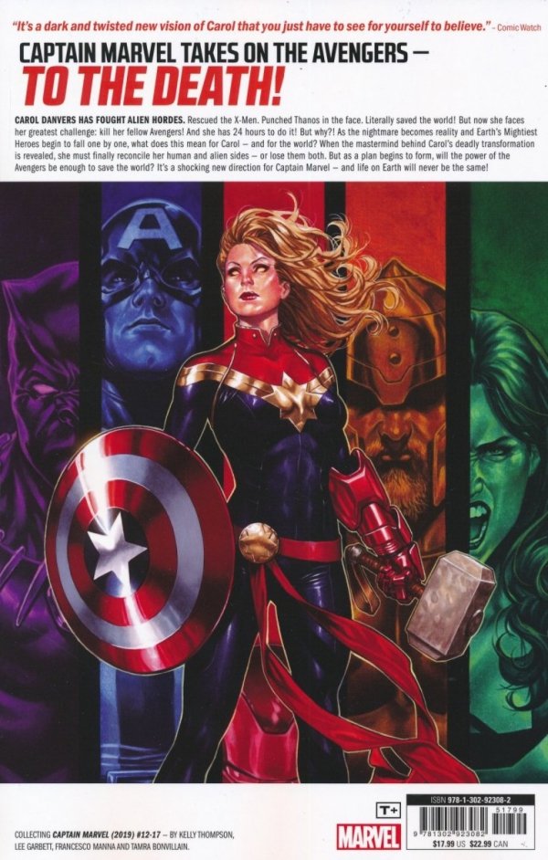 CAPTAIN MARVEL VOL 03 THE LAST AVENGER TP [9781302923082] **OFERTA SPECJALNA**