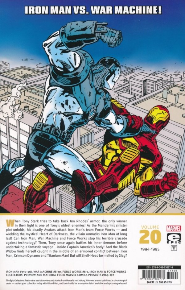 IRON MAN EPIC COLLECTION IN THE HANDS OF EVIL TP [9781302930776] **OFERTA SPECJALNA**
