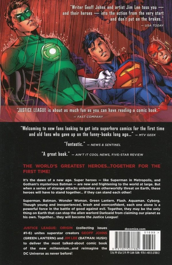 JUSTICE LEAGUE VOL 01 ORIGIN TP [9781401237882] **OFERTA SPECJALNA**