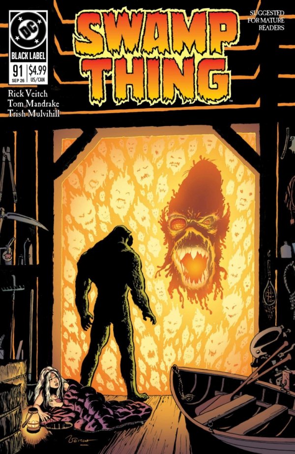 SWAMP THING 1989 #4 CVR A RICK VEITCH [76194139116800411]