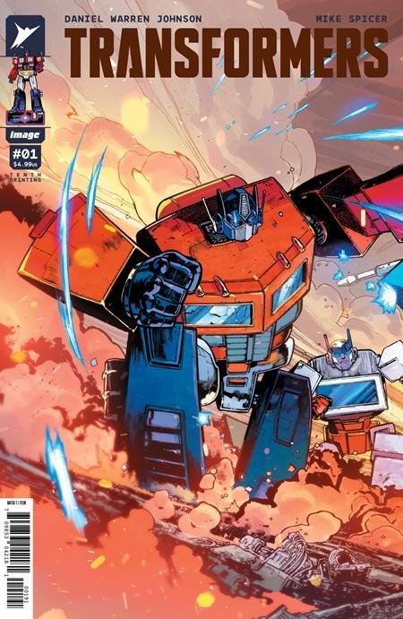 TRANSFORMERS #01 10TH PTG CVR I [70985304218100191]