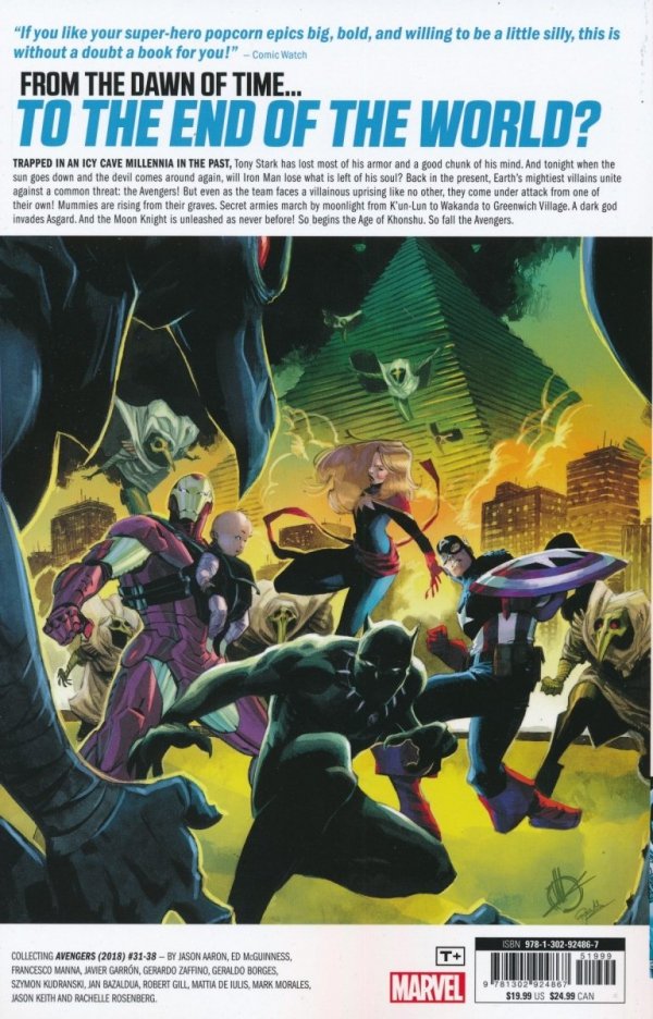 AVENGERS VOL 07 THE AGE OF KHONSHU TP [9781302924867] **OFERTA SPECJALNA**