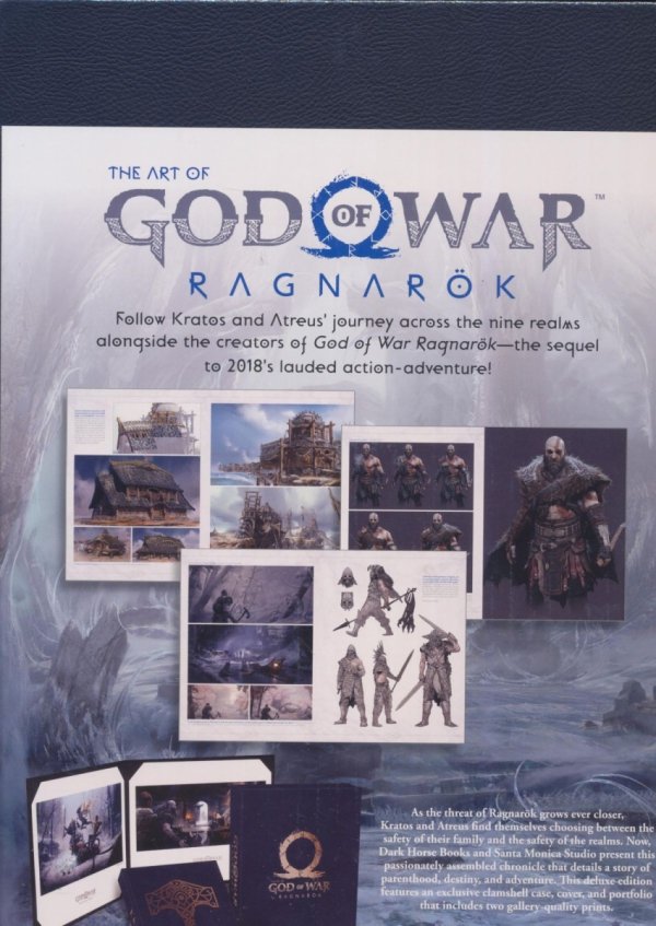 ART OF GOD OF WAR RAGNAROK DELUXE EDITION HC [9781506735252]