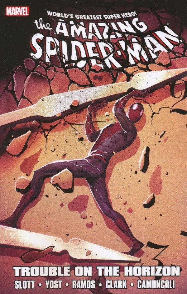 SPIDER-MAN TROUBLE ON THE HORIZON TP [9780785160045] **promocja TOMY**