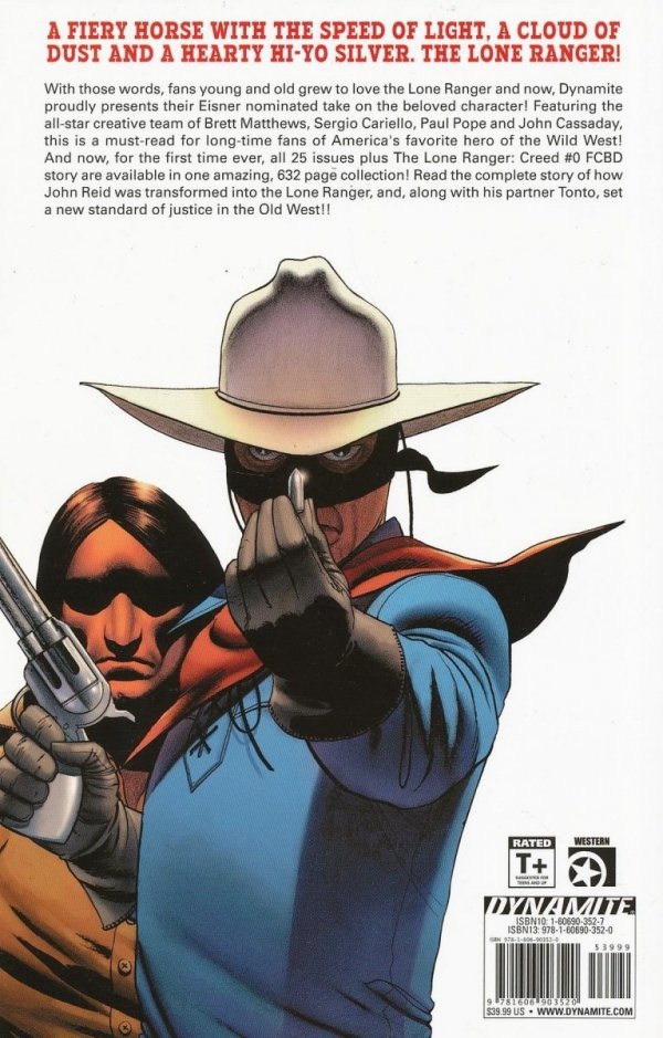LONE RANGER OMNIBUS VOL 01 TP [9781606903520]