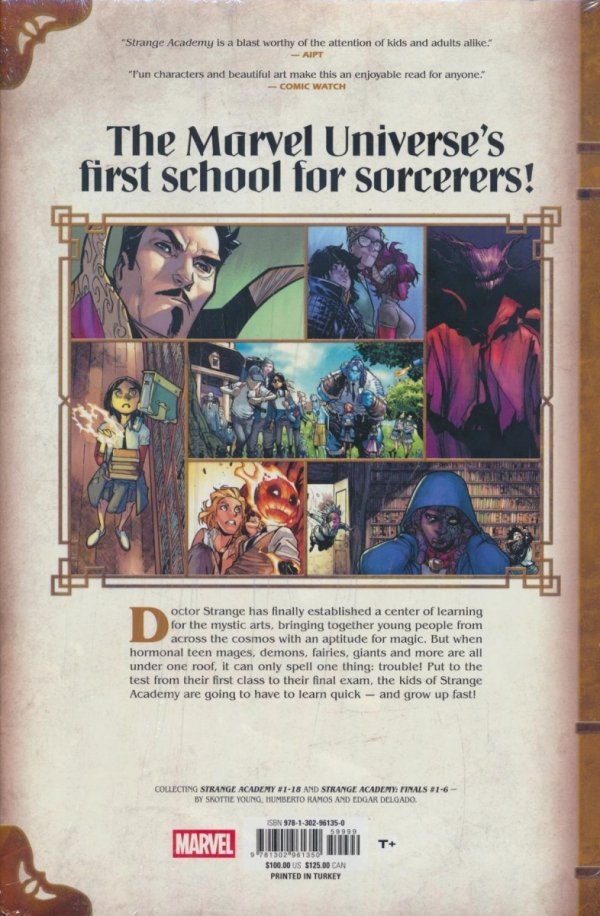 STRANGE ACADEMY OMNIBUS HC [VARIANT] [9781302961350]