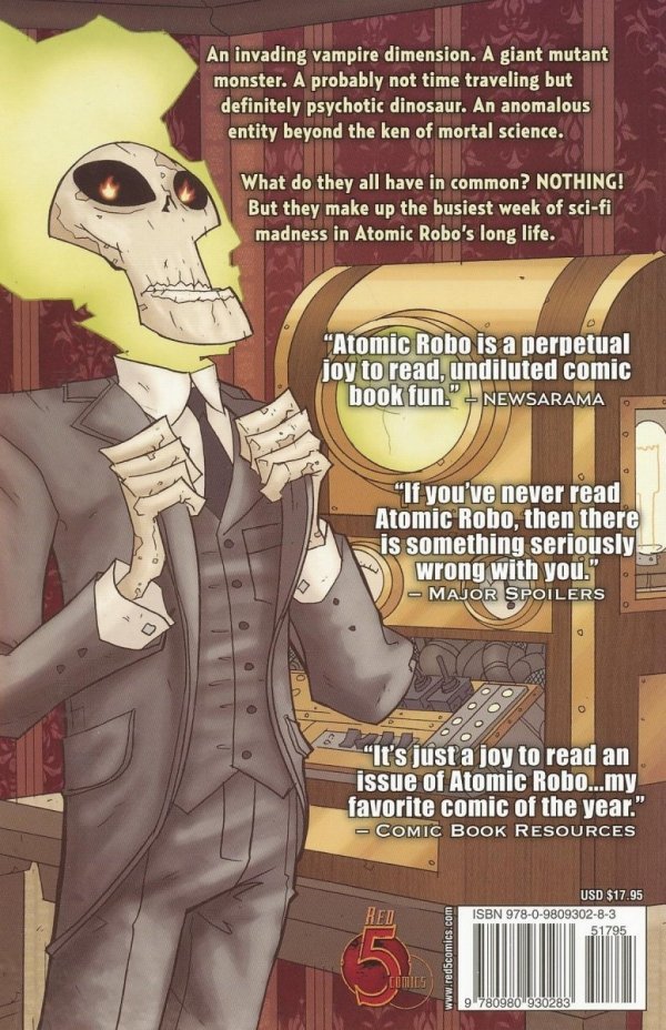 ATOMIC ROBO VOL 04 AND OTHER STRANGENESS TP [9780980930283] **promocja TOMY**