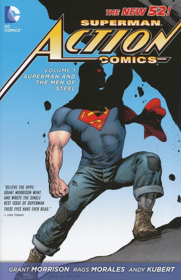 SUPERMAN ACTION COMICS VOL 01 SUPERMAN AND THE MEN OF STEEL HC [9781401235468] **promocja TOMY**