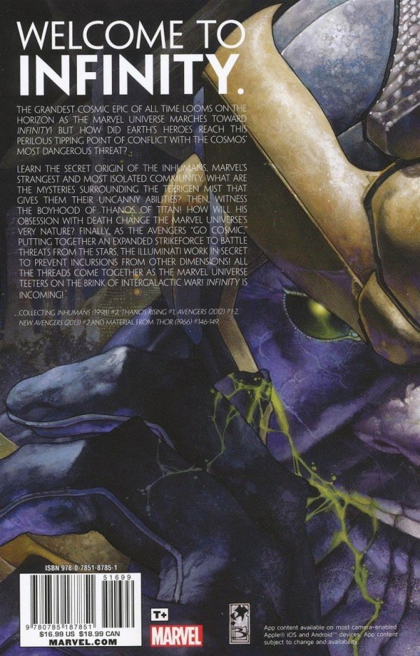 INFINITY INCOMING TP [9780785187851] **promocja TOMY**