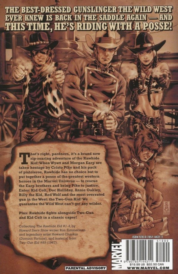 RAWHIDE KID THE SENSATIONAL SEVEN TP [9780785144311]