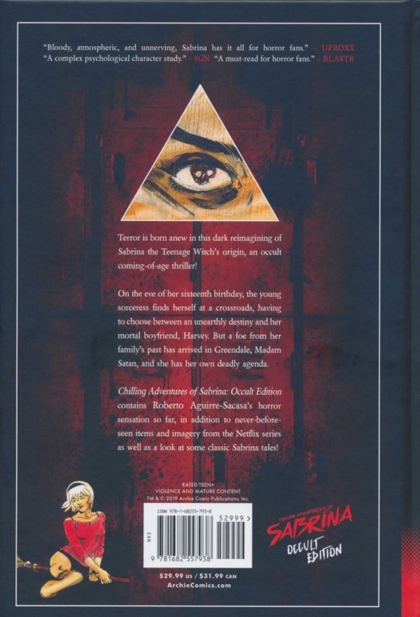 CHILLING ADVENTURES OF SABRINA OCCULT EDITION HC [9781682557938]