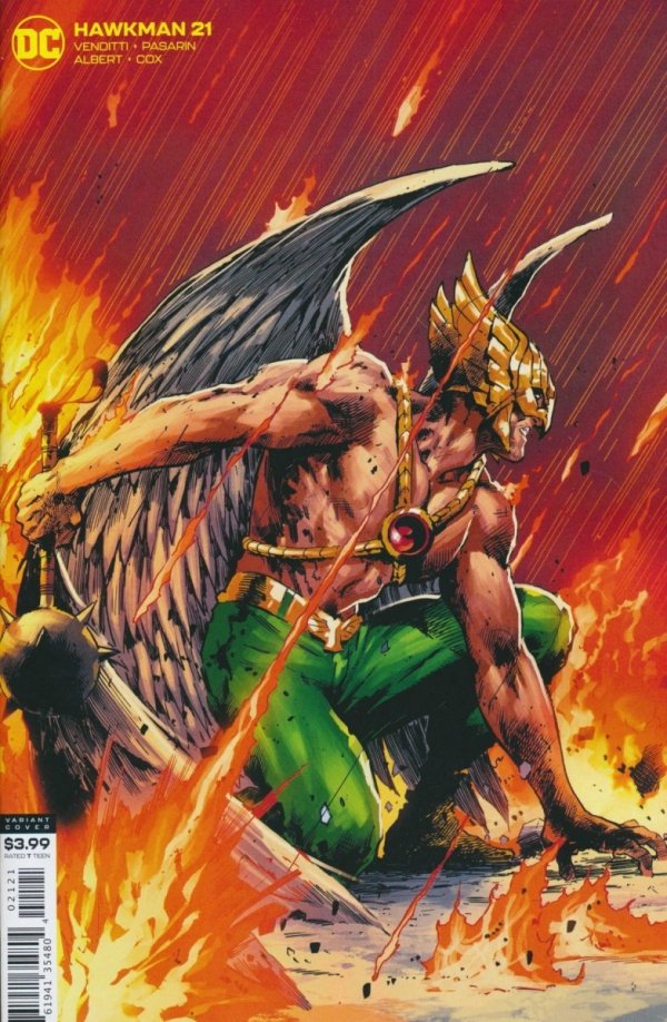 HAWKMAN [35480] #21 CVR B [76194135480402121] **promocja ZESZYTY**